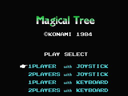 Magical Tree Title Screen